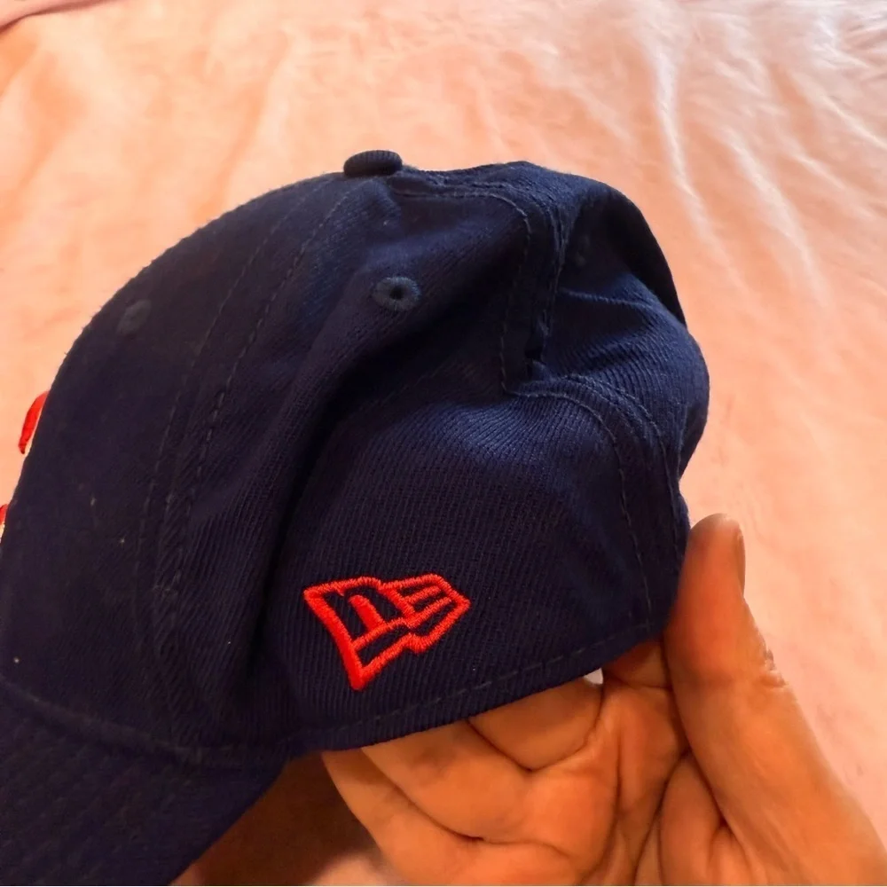 New Era Chicago Cubs Navy Cap with Red Logo